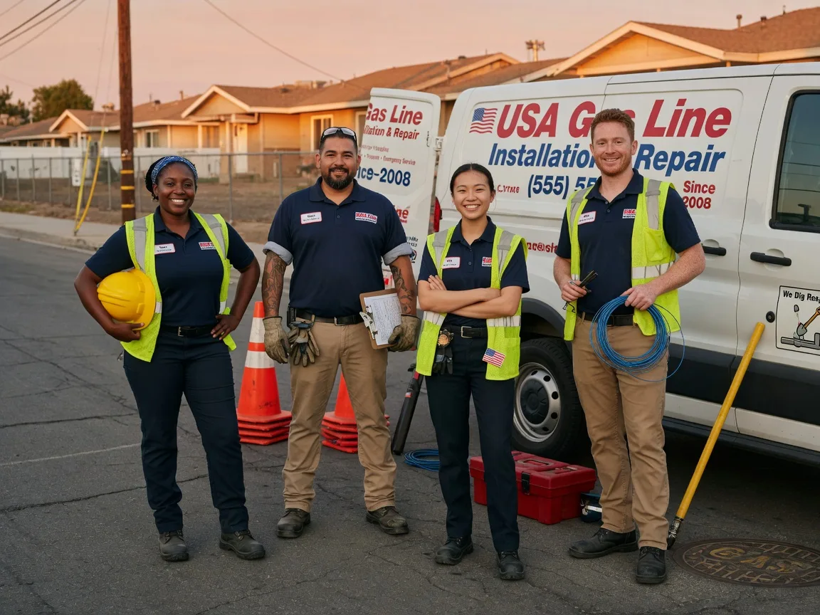 Gas Line Installation company in Forestburg, TX